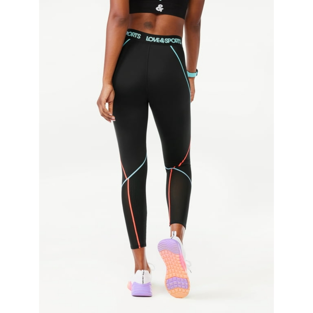 Love & Sports Women’s Seamed Performance Legging - Picture 6 of 6